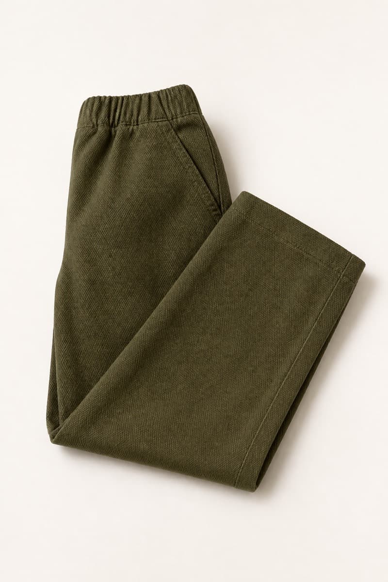 Boden Wide Leg Twill Pant